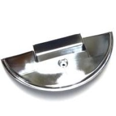 SPARE WHEEL HALF  COVER PX T5 LML -STAINLESS STEEL 