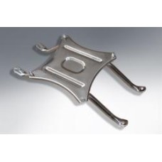 LAMBRETTA SPARE WHEEL HOLDER INNER LEGSHIELD series 3 LI SXTV PRIMED LAMBRETTA SPARE WHEEL HOLDER INNER LEGSHIELD series 3 LI SXTV PRIMED