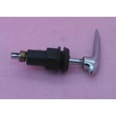 LAMBRETTA CHOKE ASSEMBLY S3 /GP  BLACK PLASTIC WITH CHROME LEVER