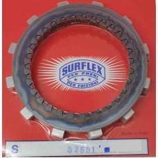 LAMBRETTA AF 6 PLATE  RACE PLATES AND  CLUTCH STEELS-SURFLEX