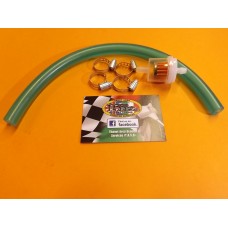 FUEL PIPE WITH CLIPS AND IN-LINE FILTER STD CARB