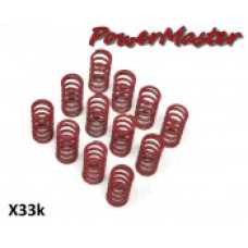 LAMBRETTA CLUTCH SPRINGS  CASA PERFORMANCE  POWER MASTER STRONG - RED . X12 
