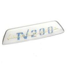 LAMBRETTA REAR FRAME BADGE -TV200