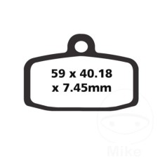 LAMBRETTA FRONT DISC BRAKE PADS -FOR CASA PERFORMANCE DISC BRAKE  TT R