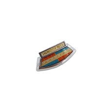 LAMBRETTA HORNCAST BADGE INNOCENTI  LI 2-3 TV SX GOLD LETTERING