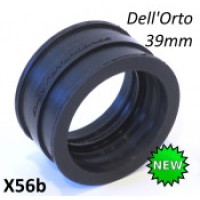Casa Performance Carb rubber inlet manifold for Dell'Orto 39mm carburettors