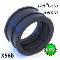 Casa Performance Carb rubber inlet manifold for Dell'Orto 39mm carburettors