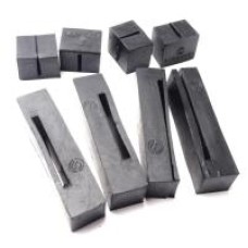 LAMBRETTA FUEL TANK RUBBERS GP set of 8 -SIL