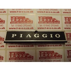 PIAGGIO TOP HORNCAST LONG  BADGE -PX EARLY