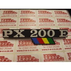 PX200EFL SIDE PANEL BADGE
