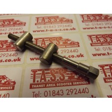 LAMBRETTA FUEL TANK STRAP BOLT AND TRUNNION KIT STAINLESS STEEL