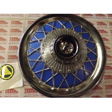 WHEEL COVER SPOKED -BLUE