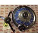 WHEEL COVER SPOKED -BLUE