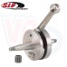 CRANKSHAFT SIP PERFORMANCE 60mm ROTARY VALVE CRANKSHAFT with LONG 127mm CON ROD – VESPA P200E