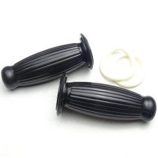 LAMBRETTA HANDLEBAR BARREL GRIPS BLACK SERIES 3 & GP