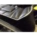 LAMBRETTA SPORT SEAT "LYDDEN" SHORT FIXED BLACK WITH WHITE PIPING